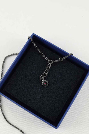 Collier Swarovski  Noir