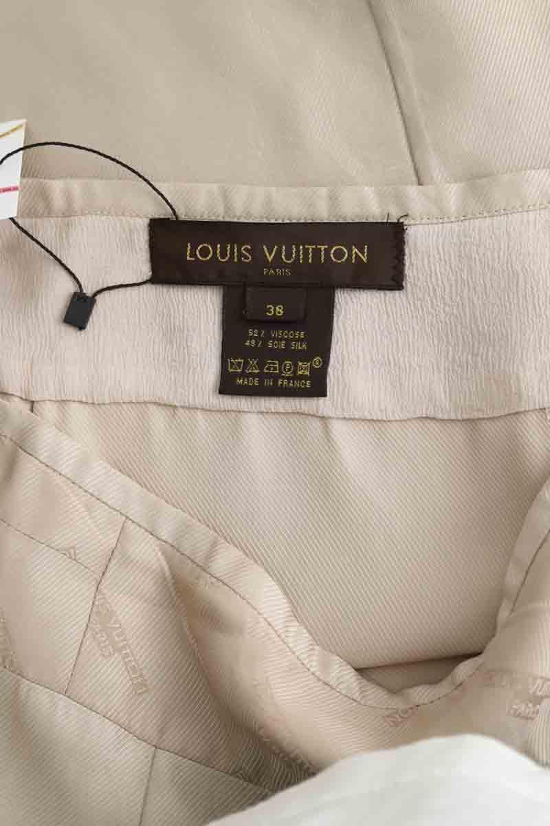Mini jupe Louis Vuitton  Beige
