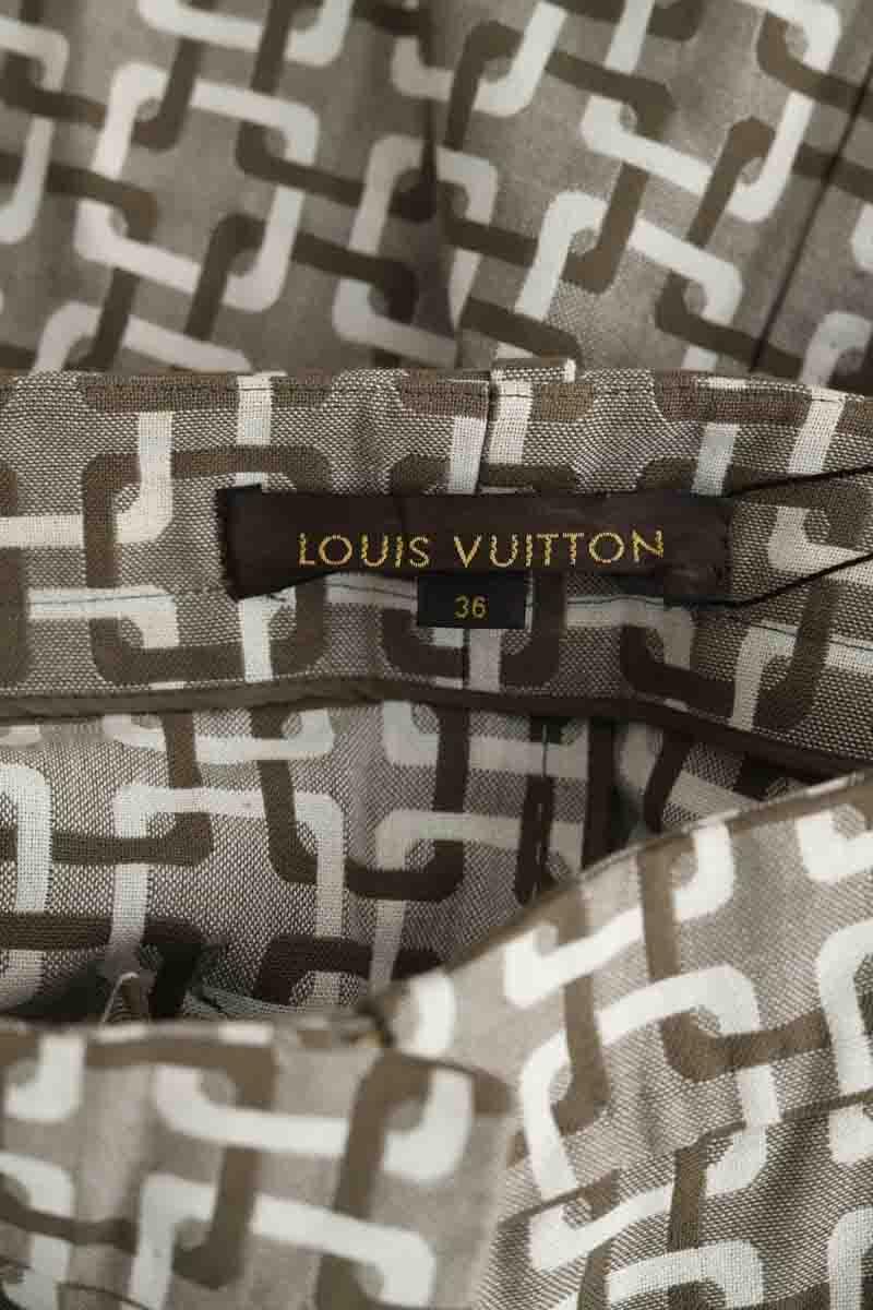 Mi-longueur Louis Vuitton  Gris