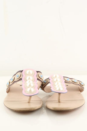 Sandales Fendi  Rose