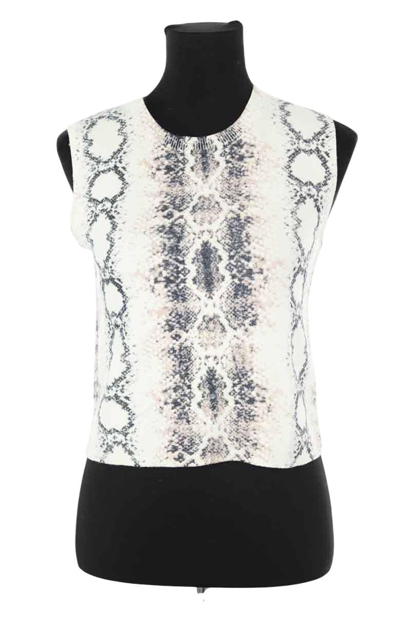Top sans manche Maje  Beige