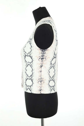 Top sans manche Maje  Beige