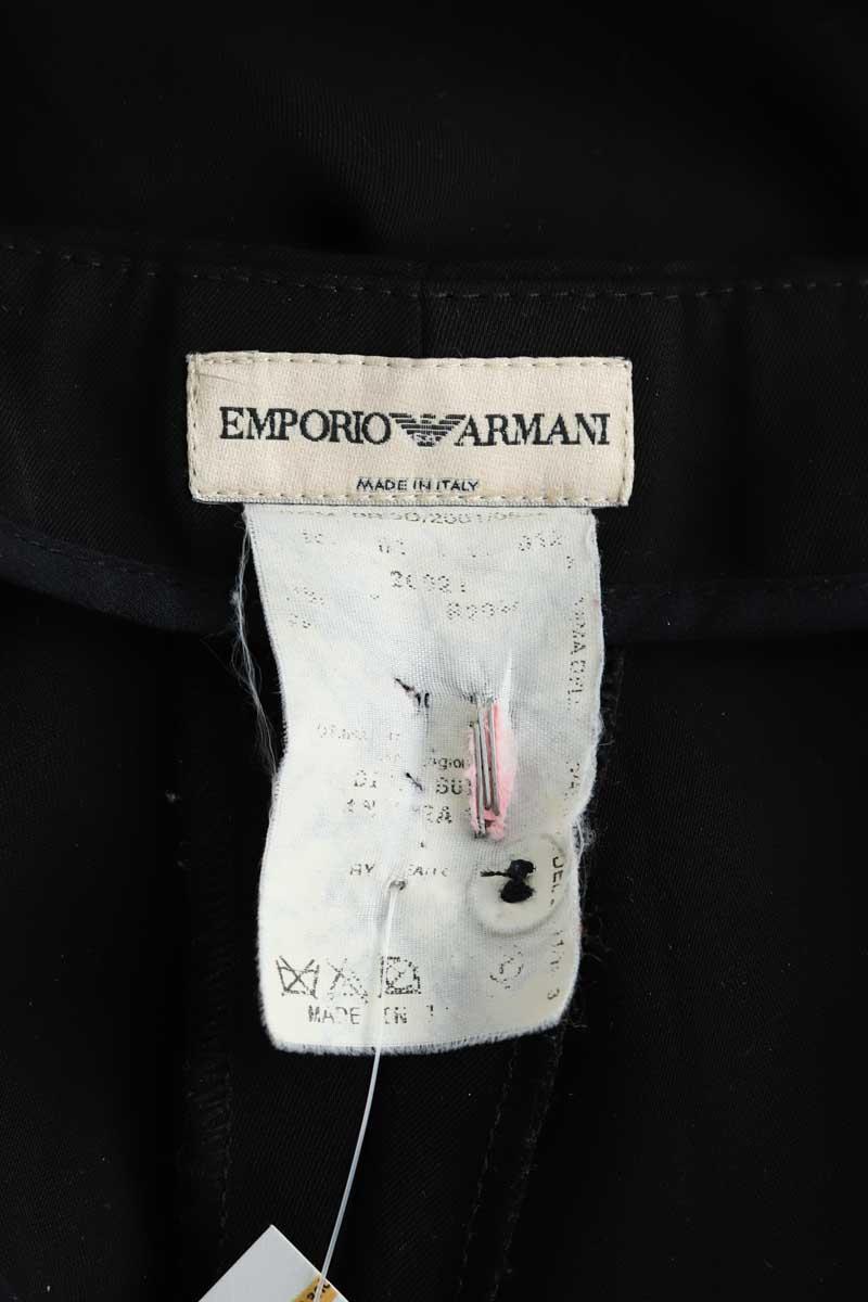 Pantalon droit Armani  Noir