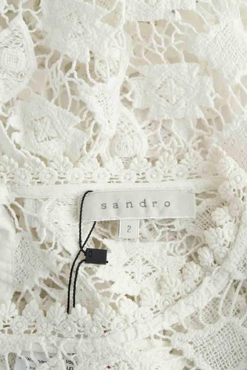 Blouse Sandro  Blanc