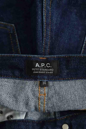 Jean droit APC  Bleu