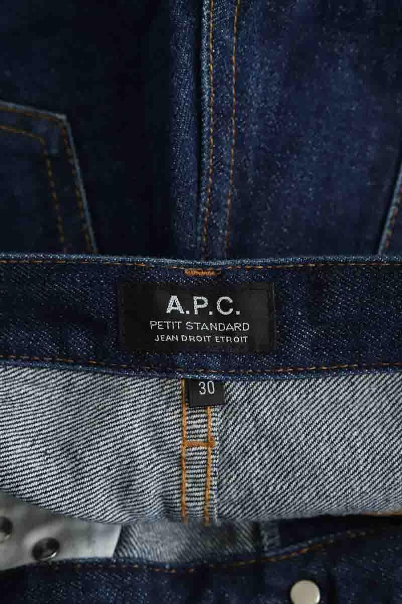 Jean droit APC  Bleu