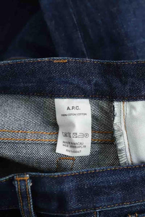 Jean droit APC  Bleu