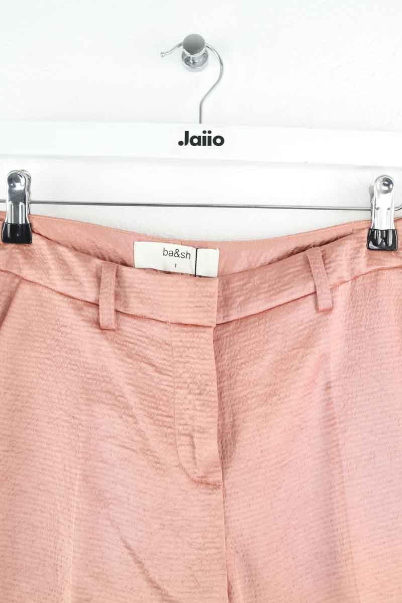Pantalon droit Bash  Rose