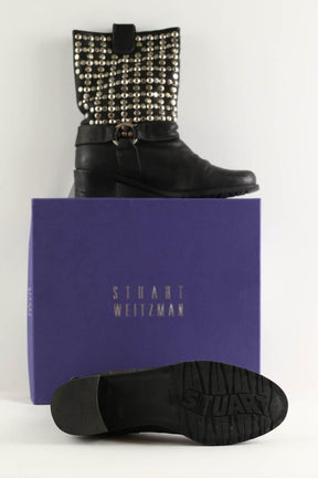 Boots à boucles Stuart Weitzman  Noir