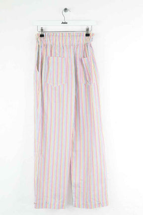 Pantalon droit The Label Edition  Multicolore