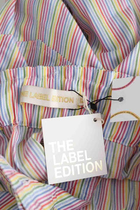 Pantalon droit The Label Edition  Multicolore