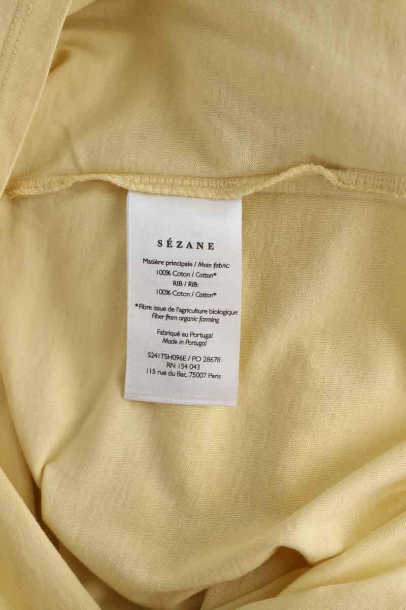 T-shirt Sézane  Jaune