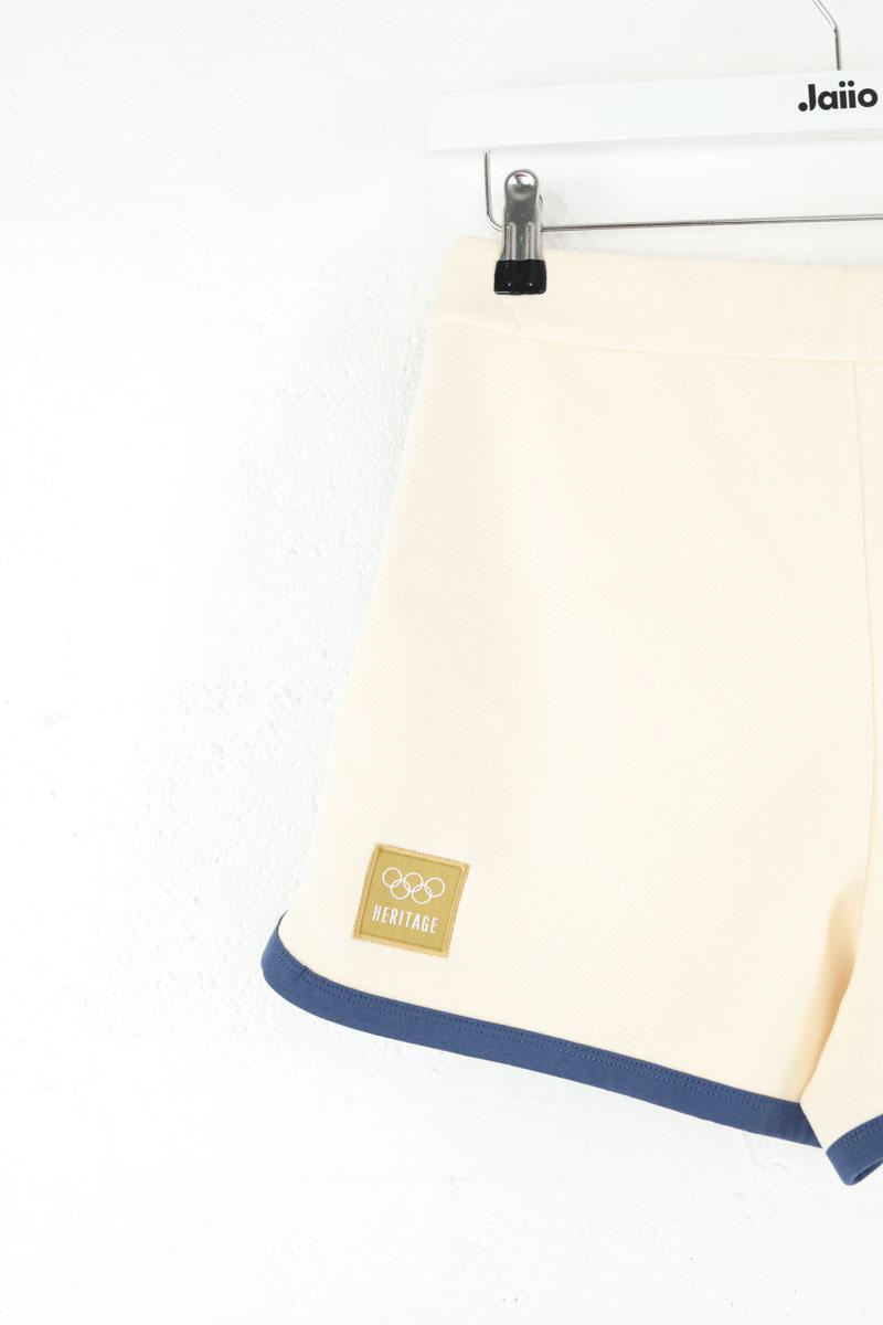 Mini short Lacoste  Ecru