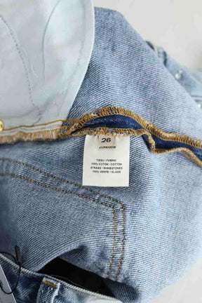 Mini short Alexandre Vauthier  Bleu