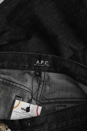 Jean droit APC  Noir