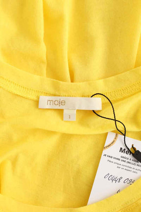 Top Maje  Jaune