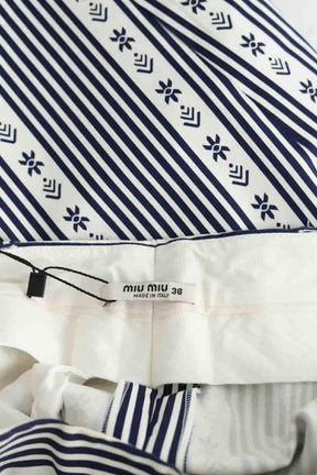 Droit Miu Miu  Bleu