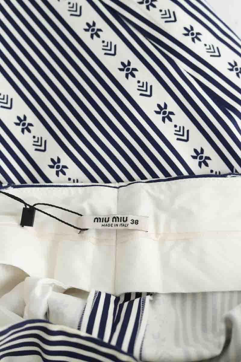 Droit Miu Miu  Bleu