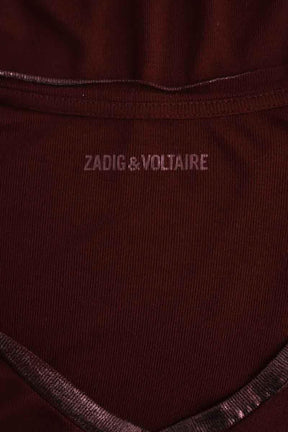 T-shirt Zadig & Voltaire  Bordeaux