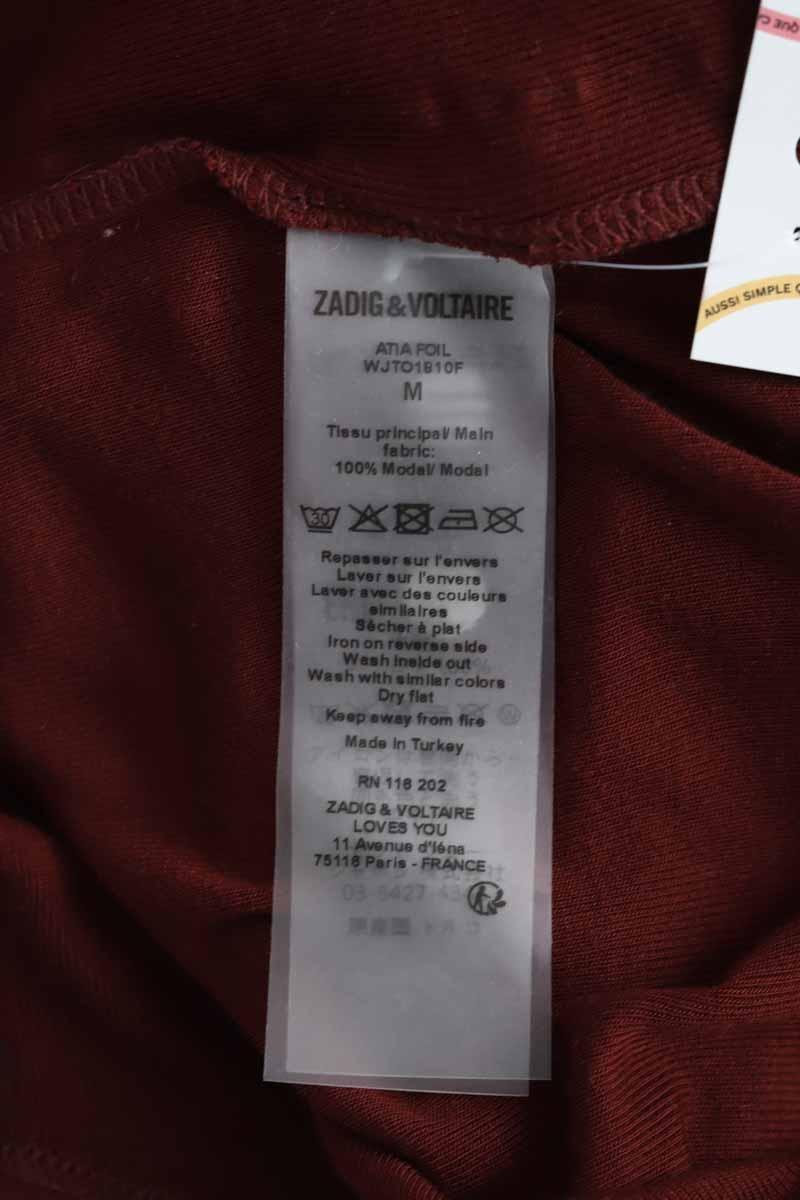 T-shirt Zadig & Voltaire  Bordeaux