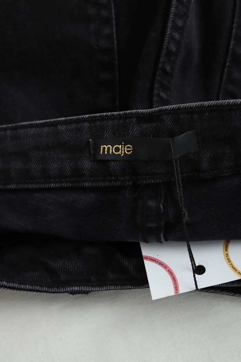 Jean slim Maje  Noir