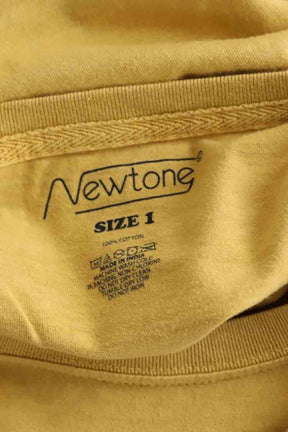 T-shirts Newtone  Jaune