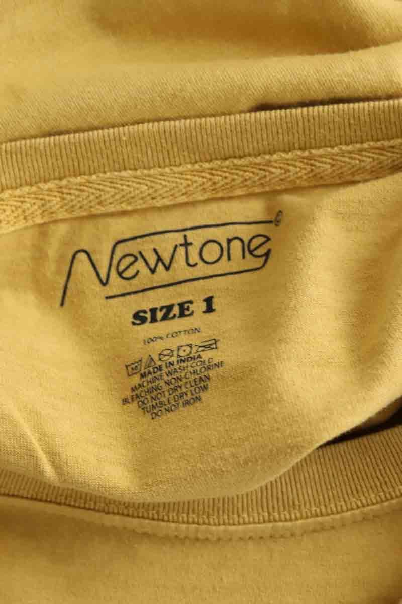 T-shirts Newtone  Jaune