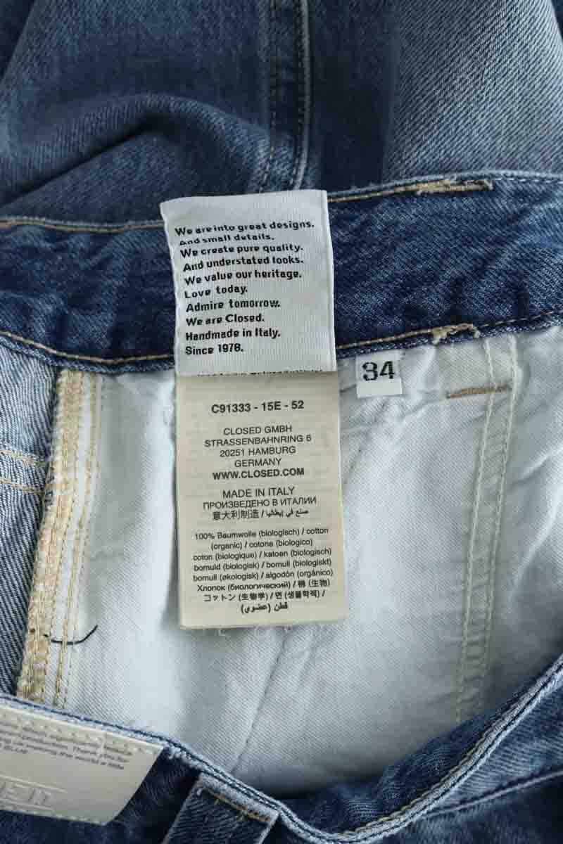 Pantalon large Closed  Bleu