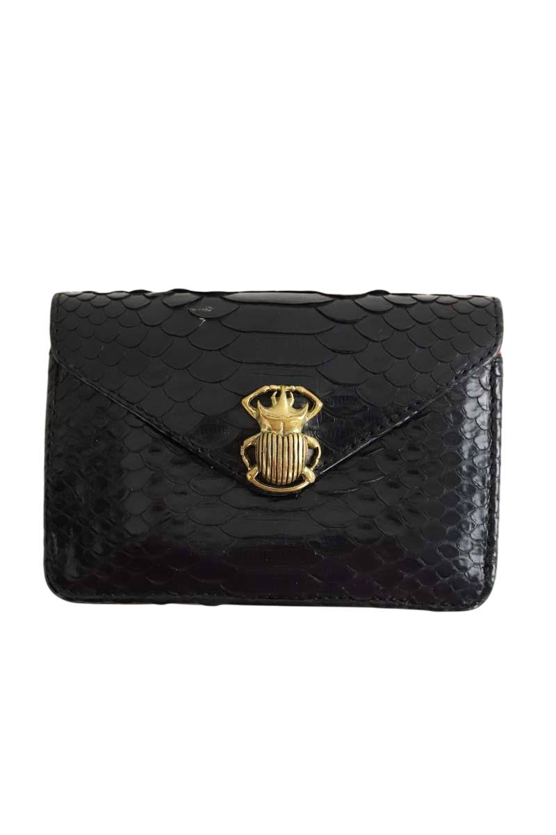 Portefeuille Claris Virot  Noir