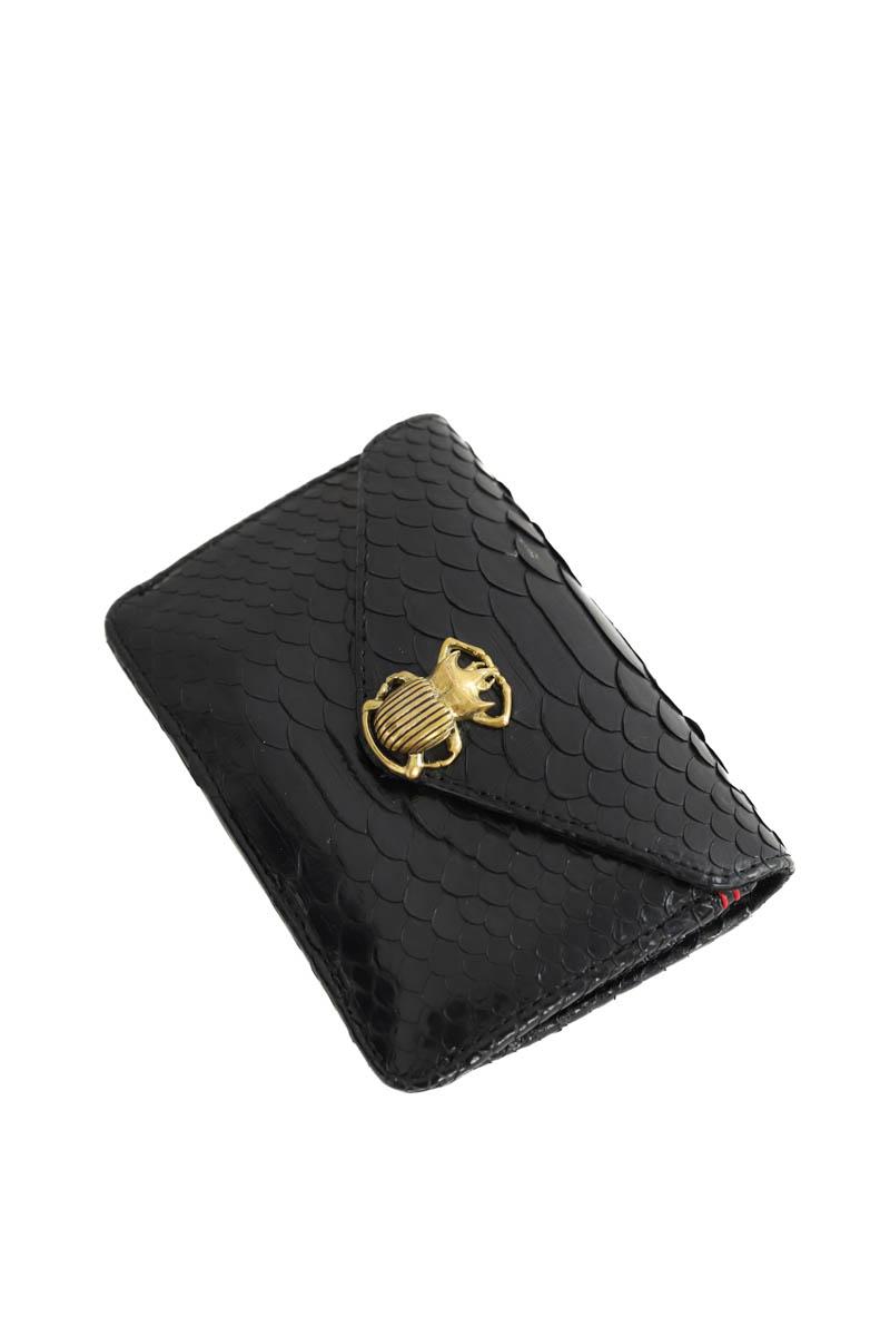 Portefeuille Claris Virot  Noir