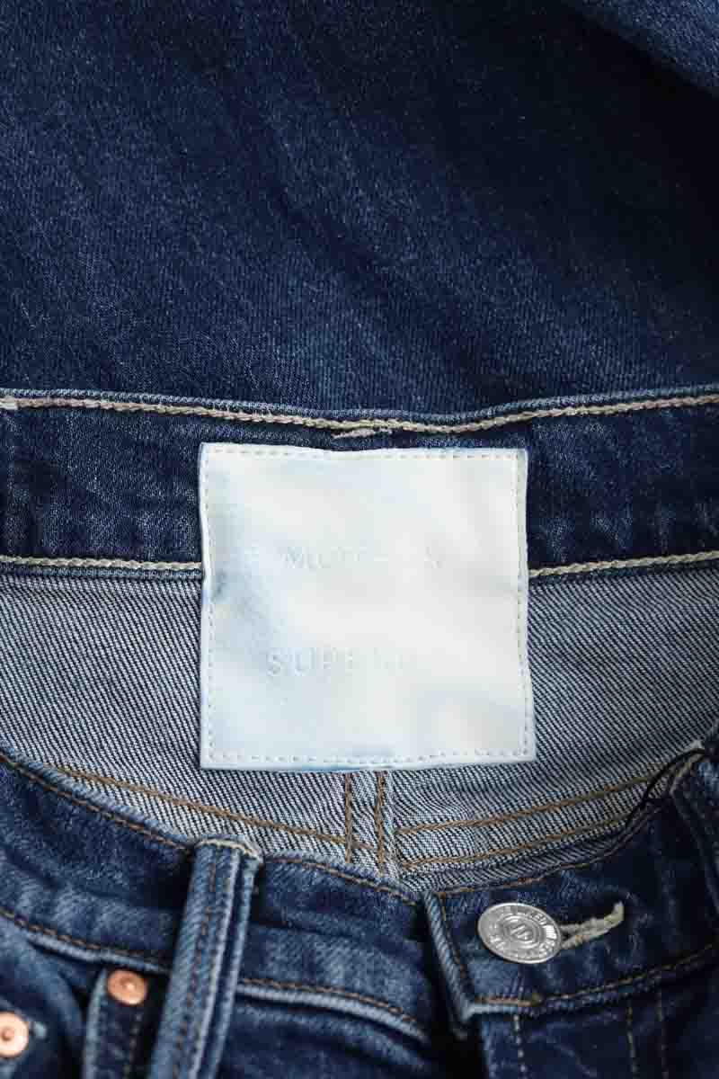 Jean large Mother  Bleu