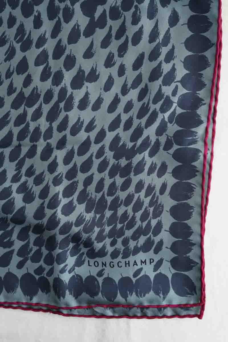 Carré Longchamp  Bleu