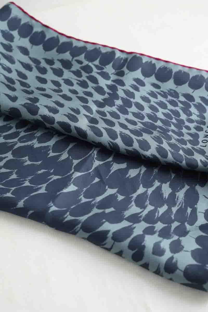 Carré Longchamp  Bleu