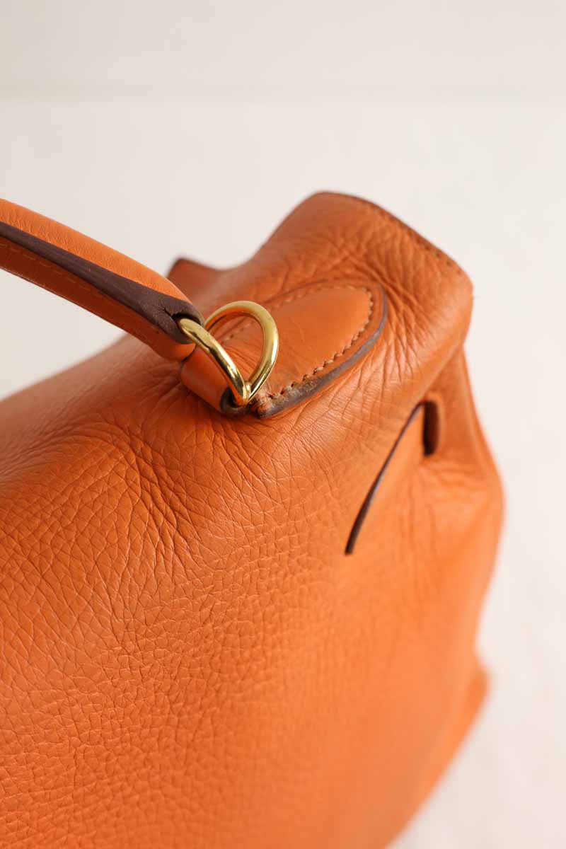 Sac à main Kelly orange