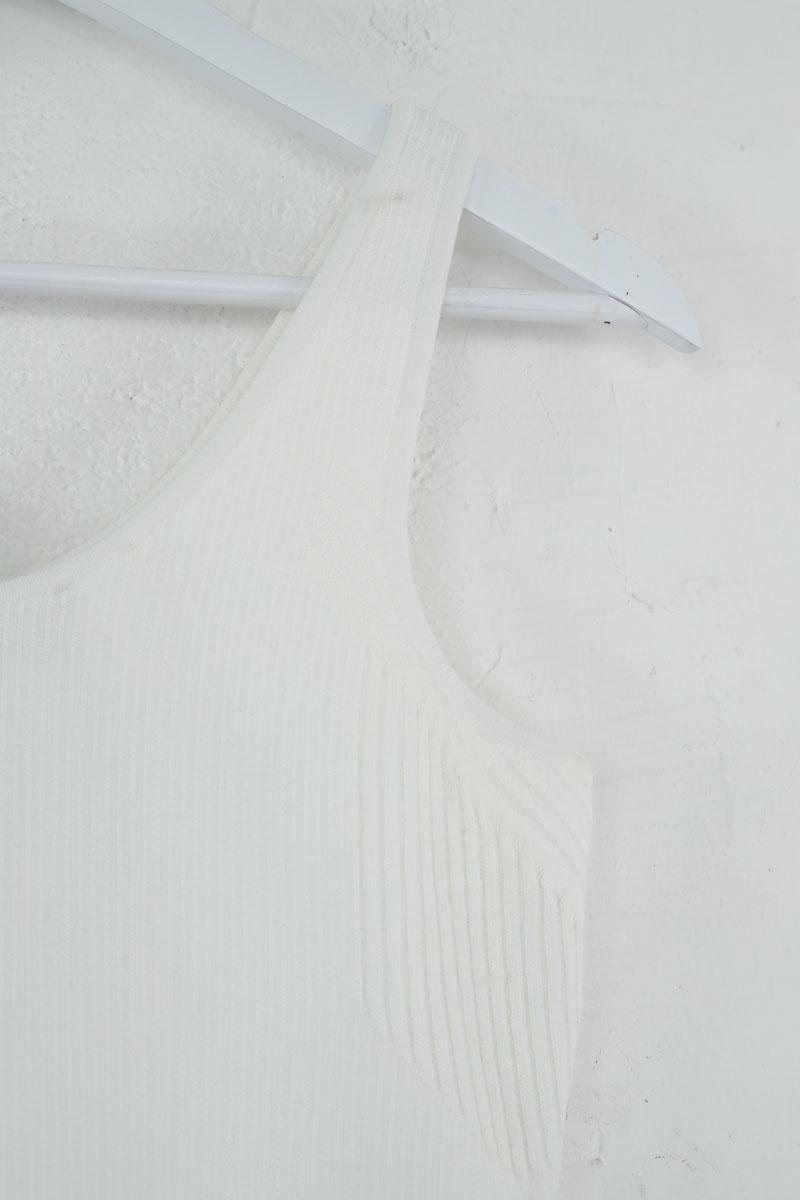 Top sans manche Lacoste  Blanc