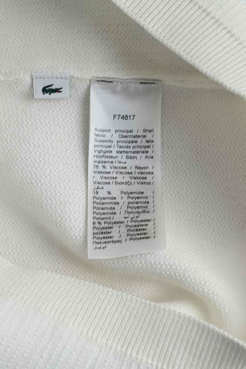 Top sans manche Lacoste  Blanc