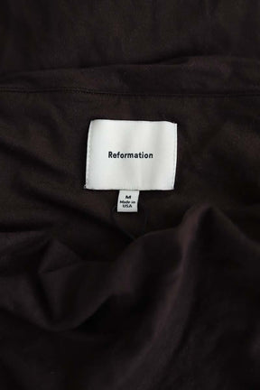 Jupe Reformation  Marron