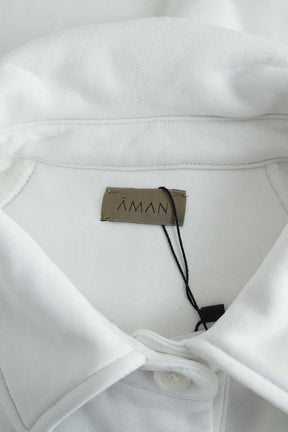 Sweatshirt Aman  Blanc