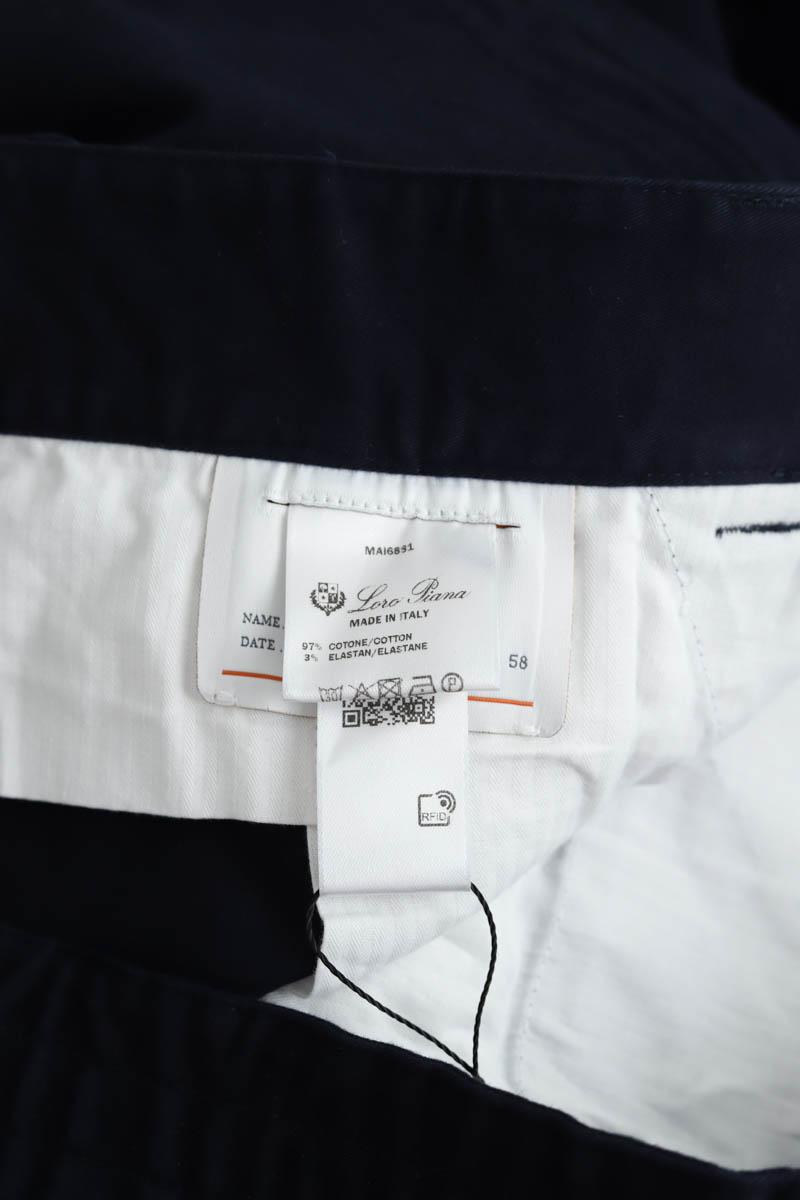 Pantalon droit Loro Piana  Bleu