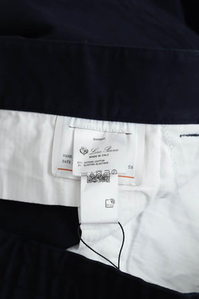 Pantalon droit Loro Piana  Bleu