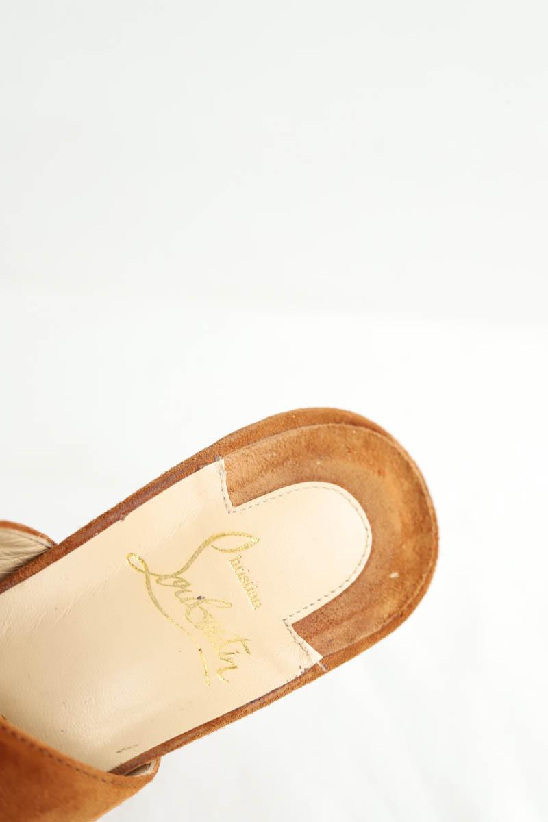 Talons Christian Louboutin  Marron