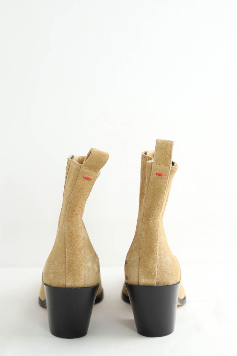 Boots western Aeydé  Beige