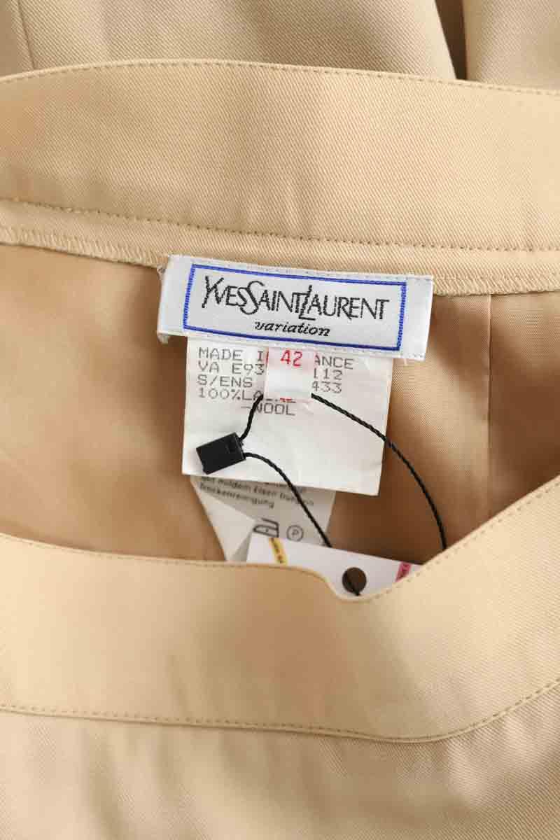 Jupe Saint Laurent  Beige