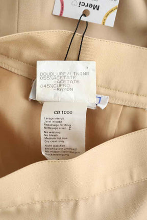 Jupe Saint Laurent  Beige