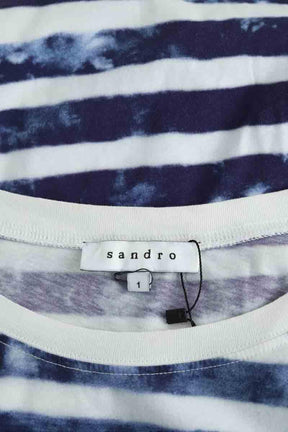 T-shirt Sandro  Bleu