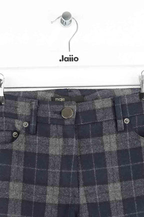 Pantalon droit Maje  Gris