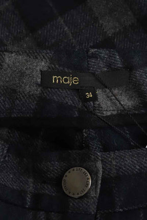 Pantalon droit Maje  Gris