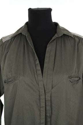 Blouse Maje  Kaki