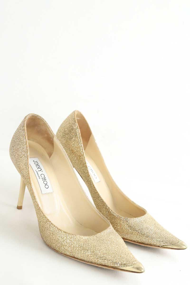 Talons Jimmy Choo  Doré