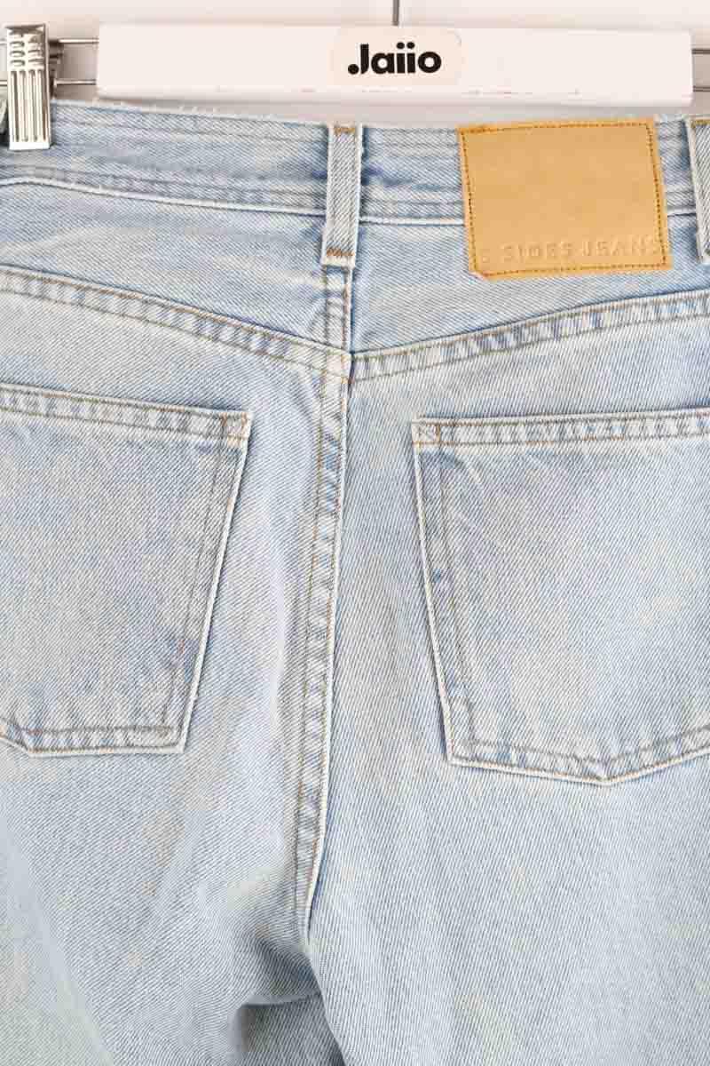 Jean large B Sides  Bleu